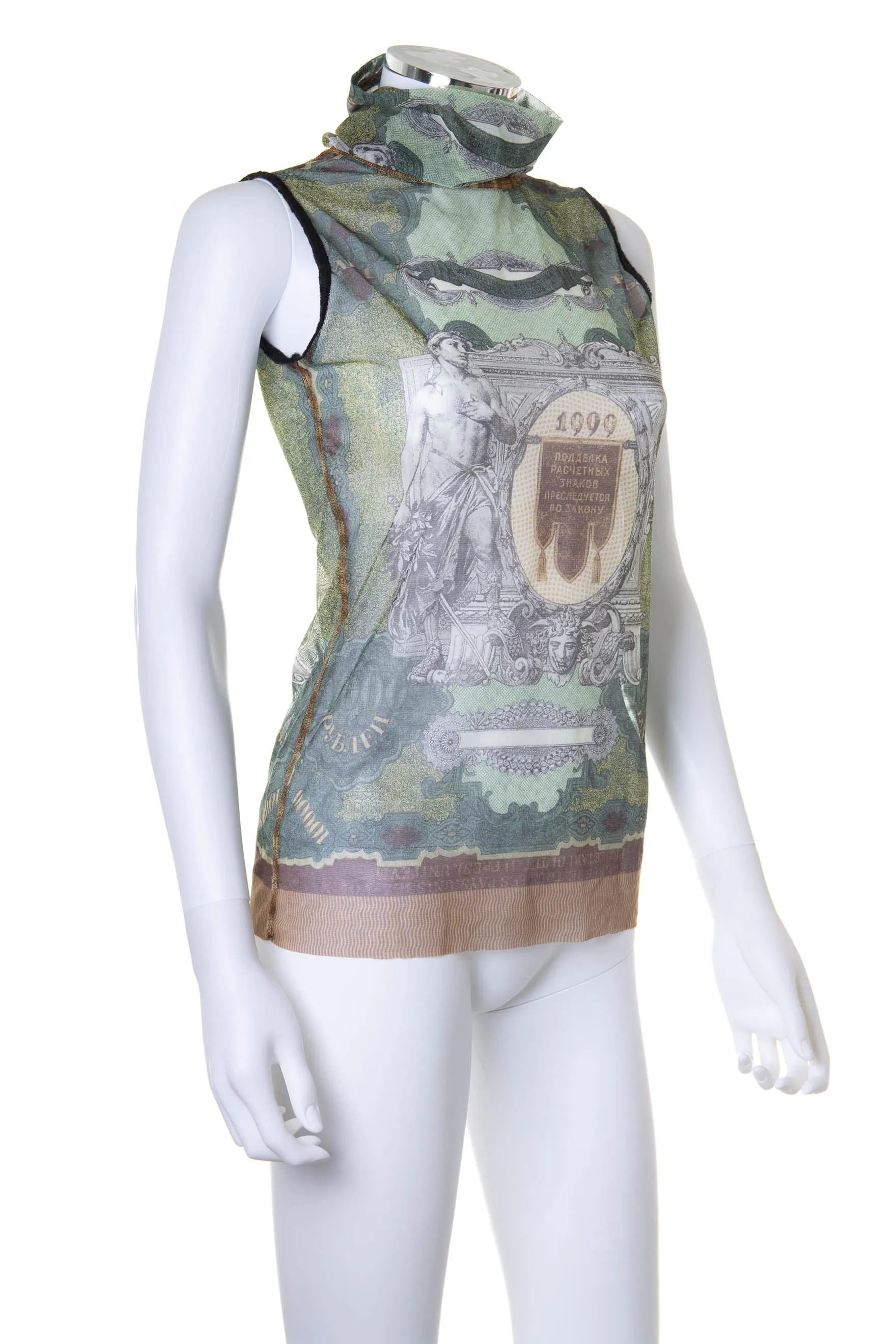 1999 Money Print Top