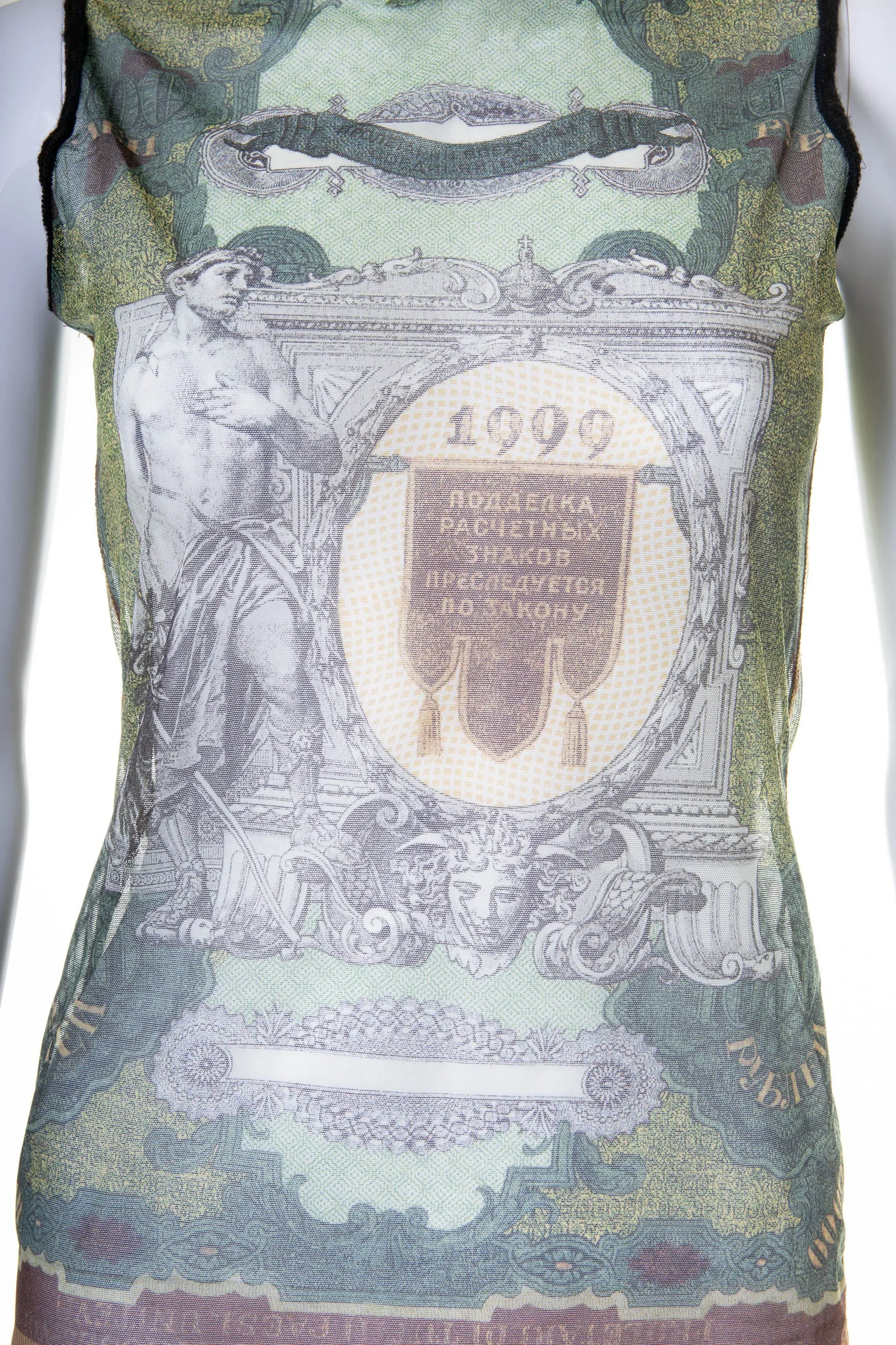 1999 Money Print Top