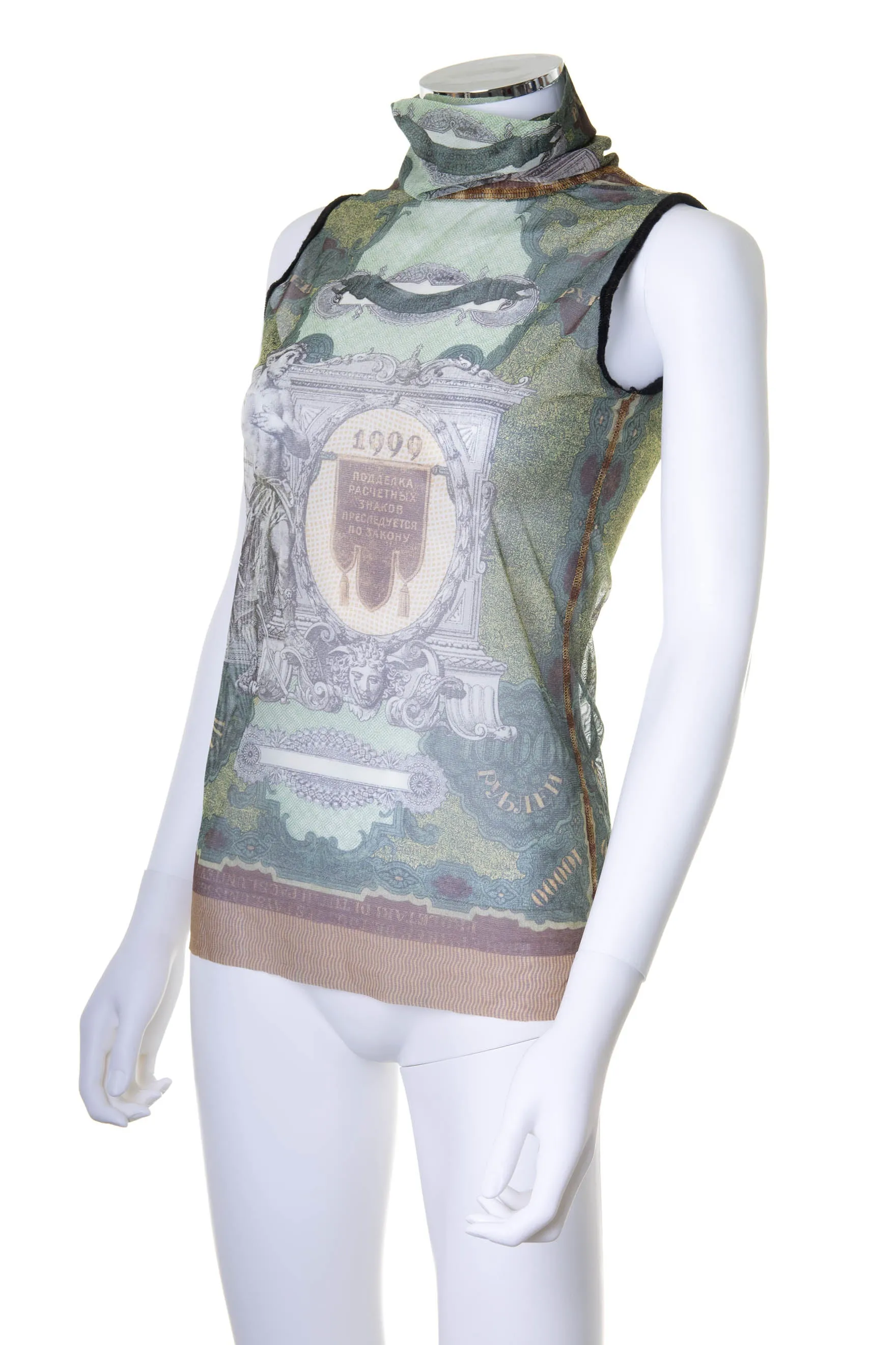 1999 Money Print Top
