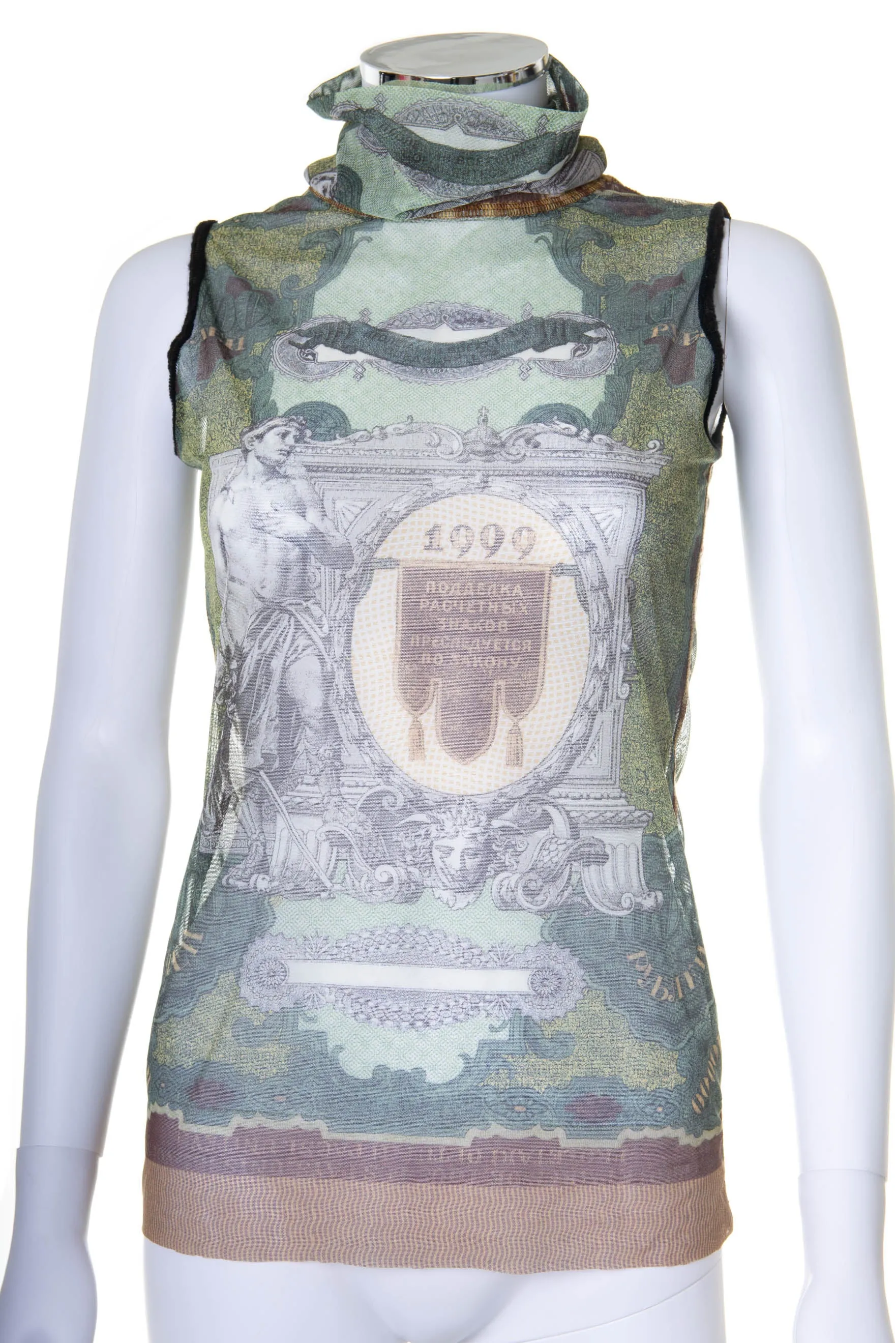 1999 Money Print Top