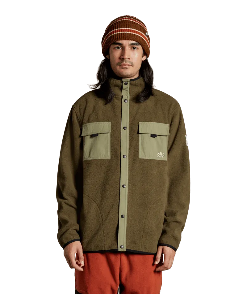 Autumn Scout Fleece Jacket in Military 2025