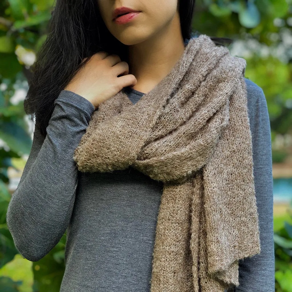 Autumn Ultra Plush Alpaca Scarf | CozyCouture®