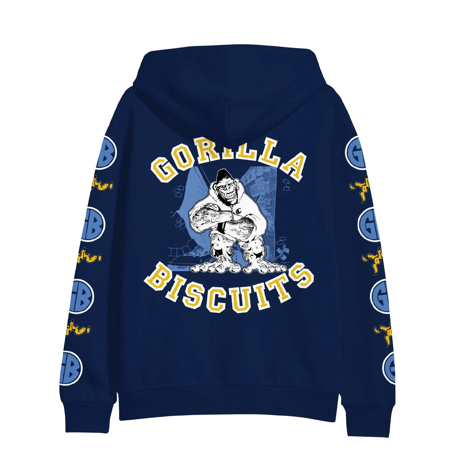 Banana Peel Navy Pullover