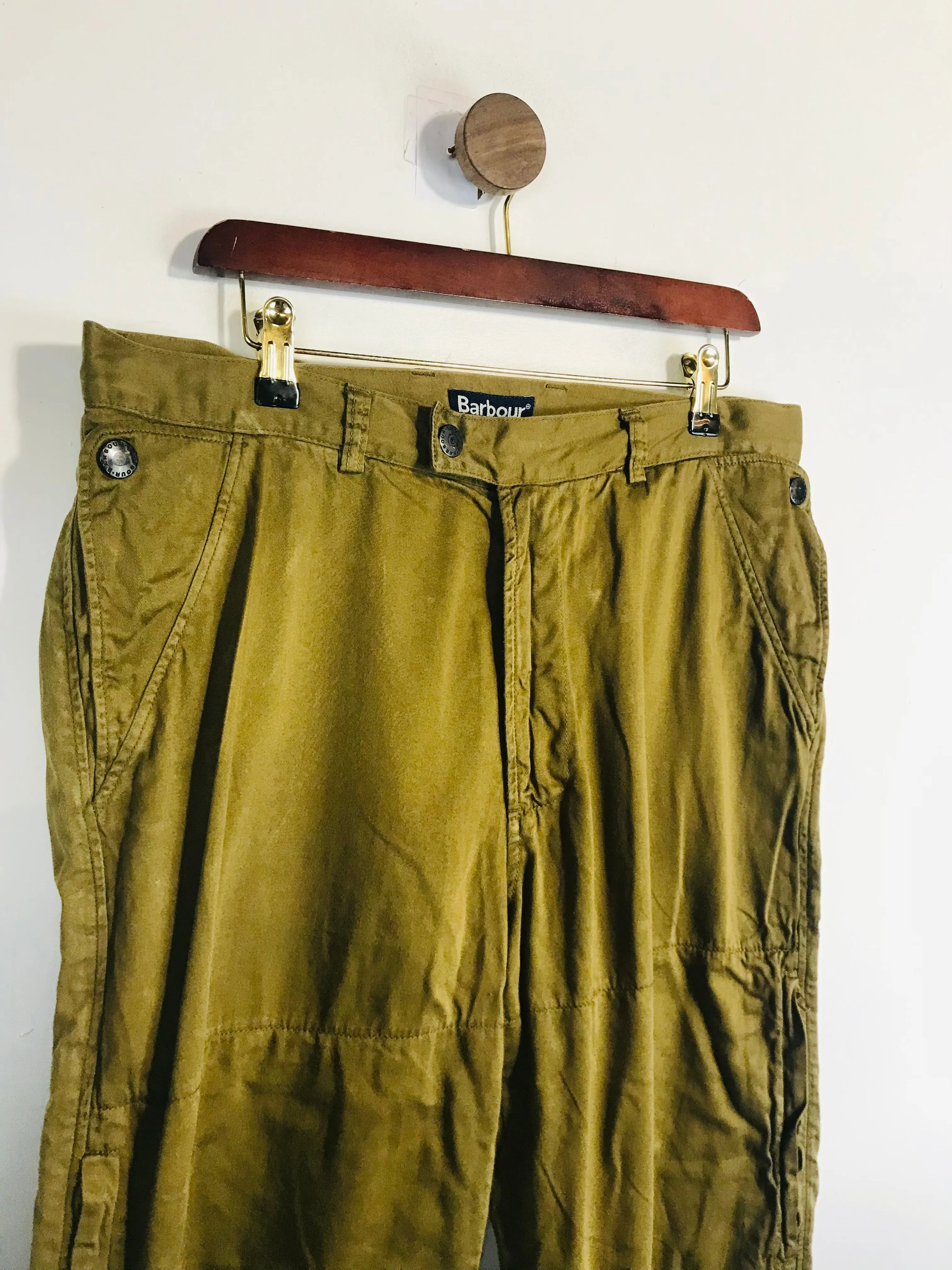 Barbour Men's Cargo Style Chinos Trousers | 36 | Green