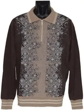 Bergamo Elegant P-301 Sweater - Coffee