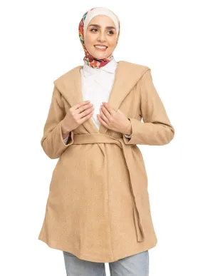Biscuit Feather Jacket
