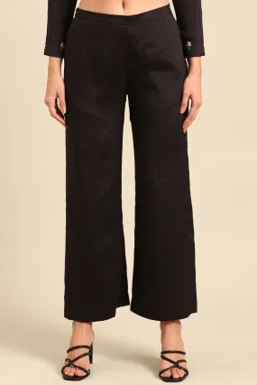 Black Flared Pants