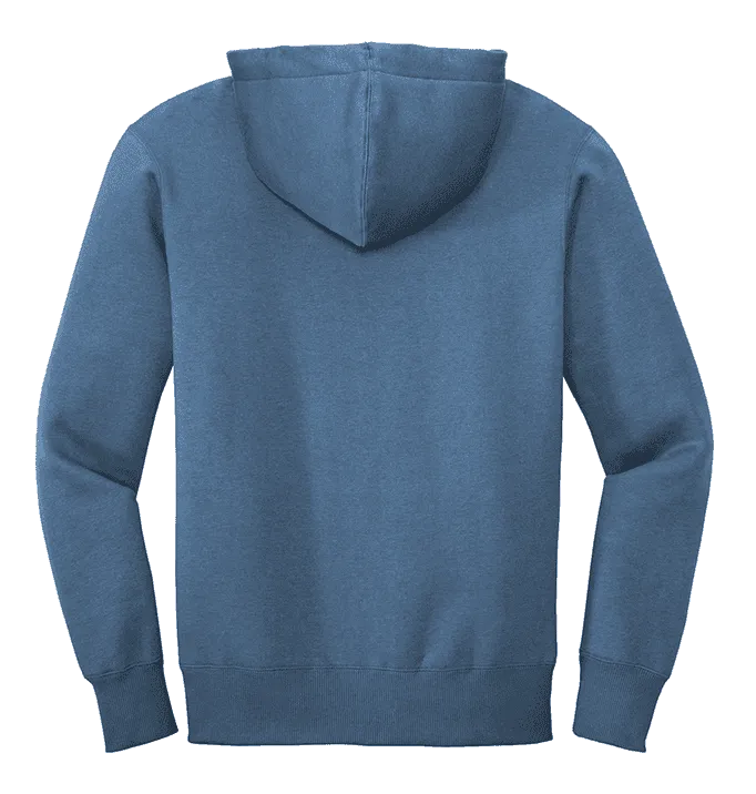 District Men's Custom Full Zip Fleece Hoodie