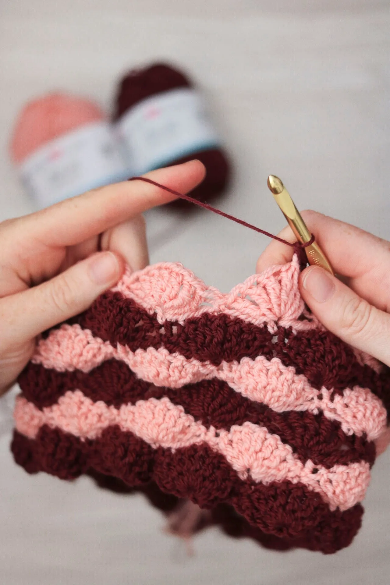 Don't Be Shellfish PDF Crochet Shell Stitch Cowl FREE Pattern