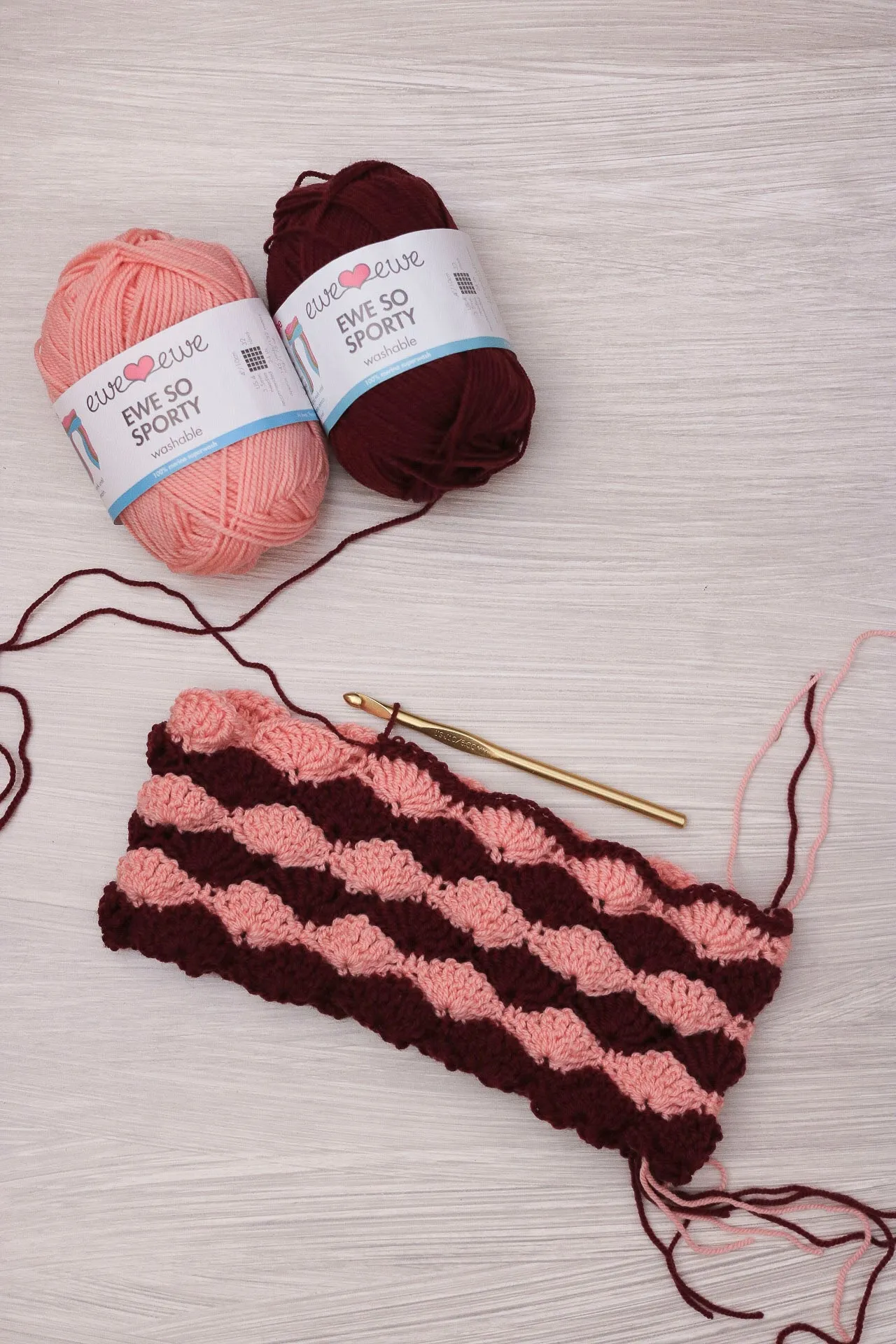 Don't Be Shellfish PDF Crochet Shell Stitch Cowl FREE Pattern