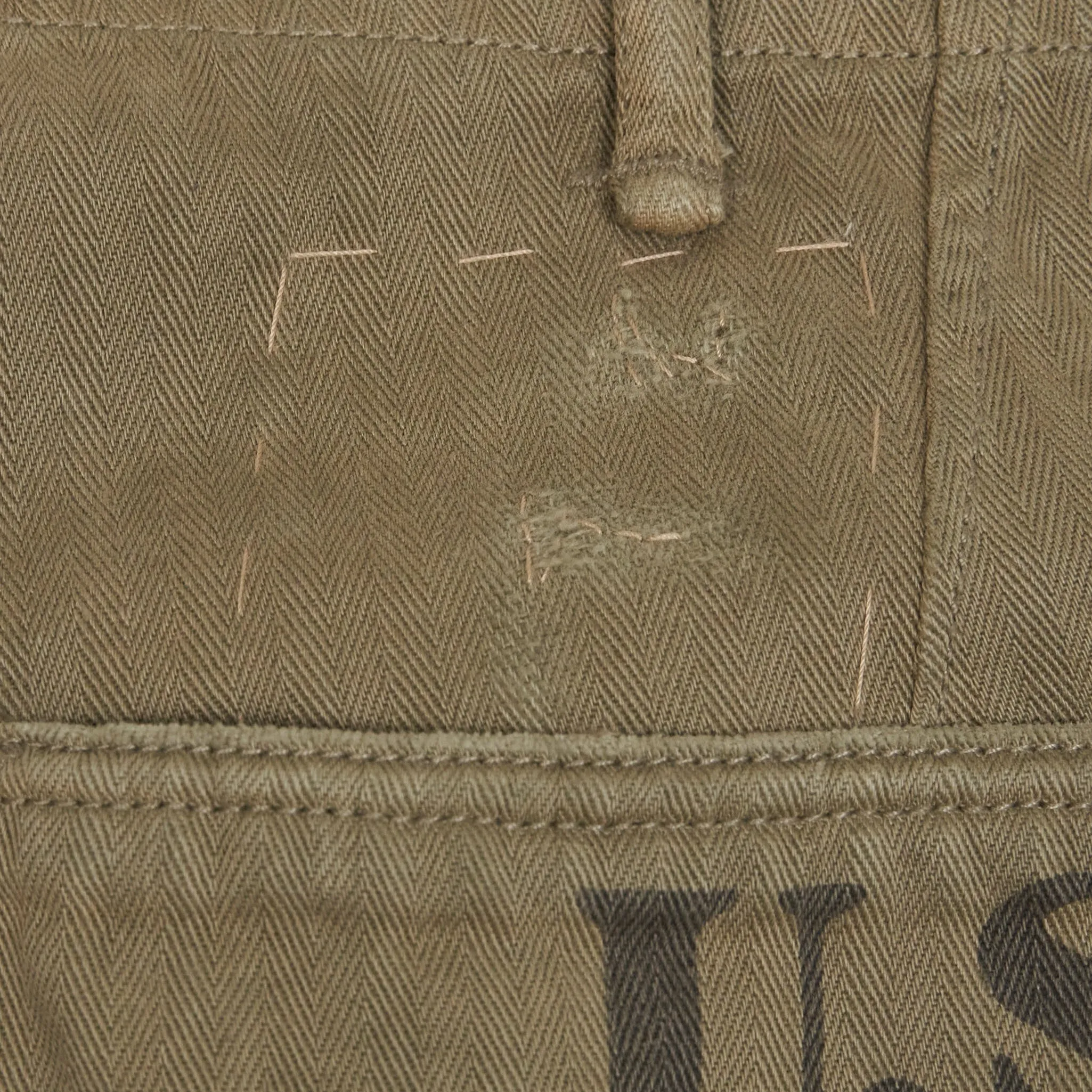 Double RL U.S Military Distressed Pants