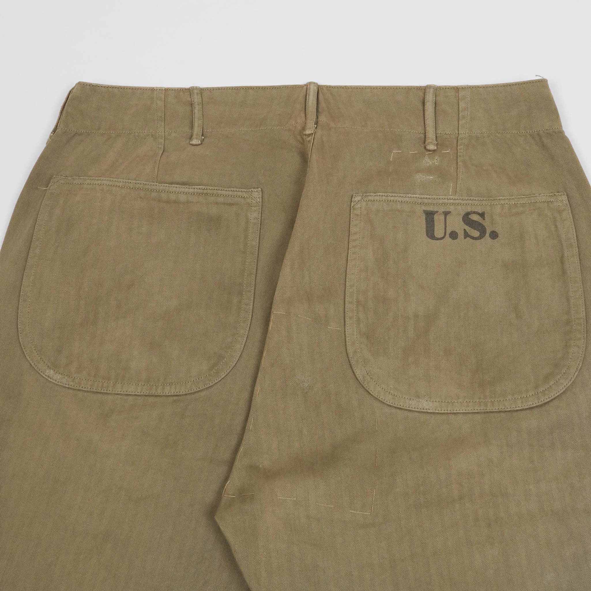 Double RL U.S Military Distressed Pants