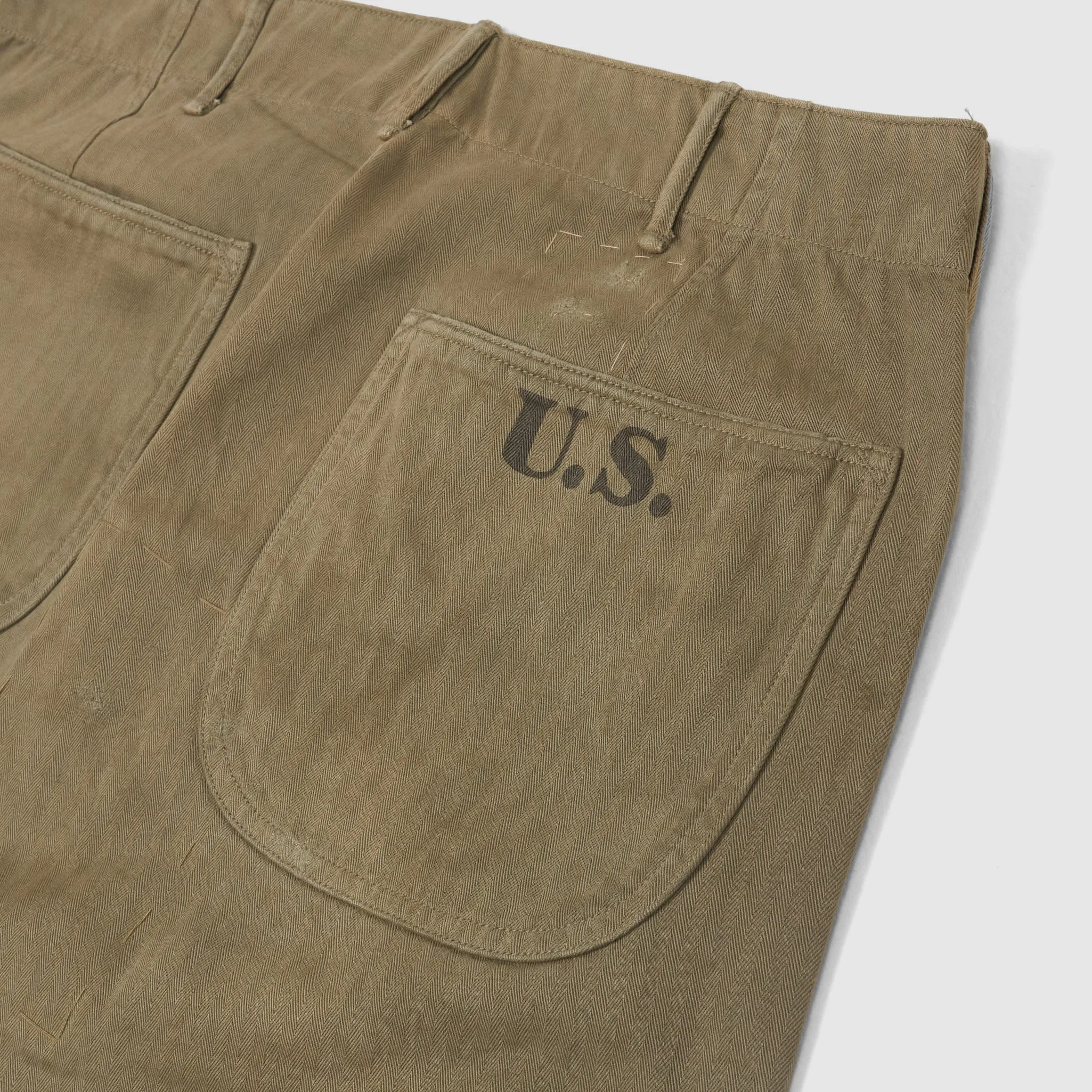 Double RL U.S Military Distressed Pants