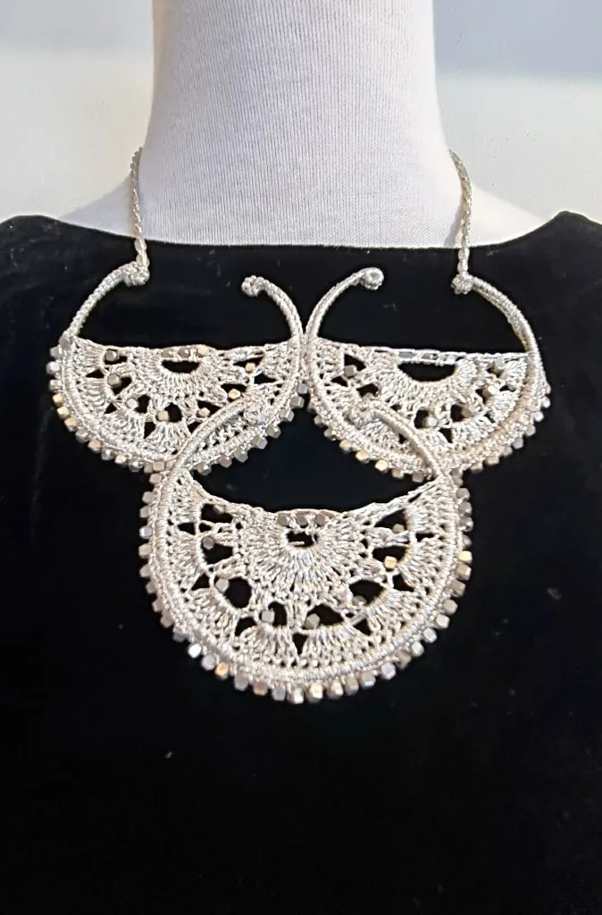 EMC Hand Crocheted Neckpiece