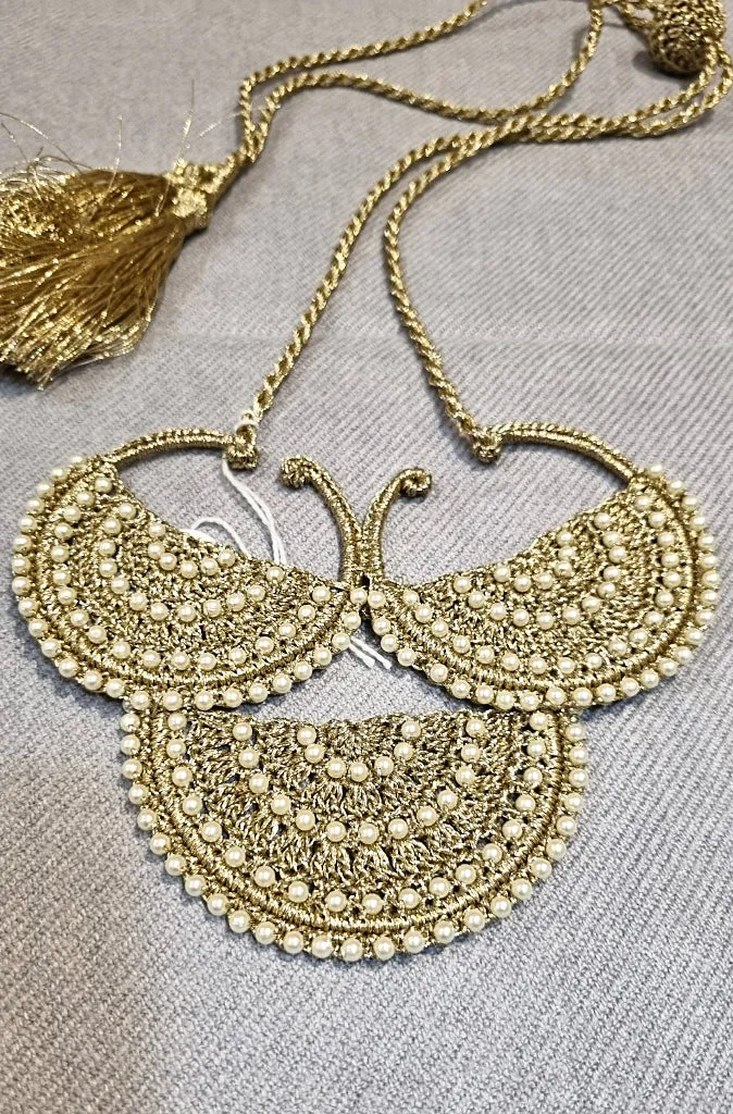EMC Hand Crocheted Neckpiece