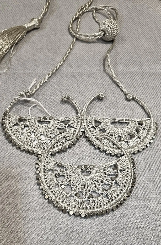 EMC Hand Crocheted Neckpiece