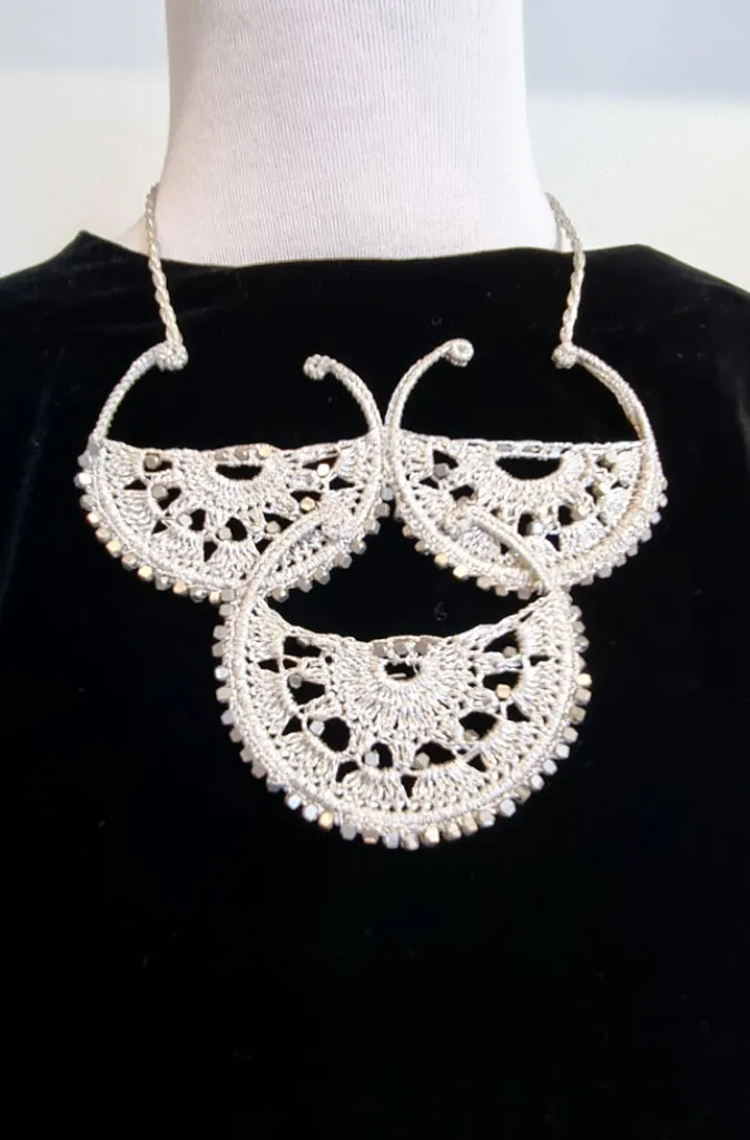 EMC Hand Crocheted Neckpiece