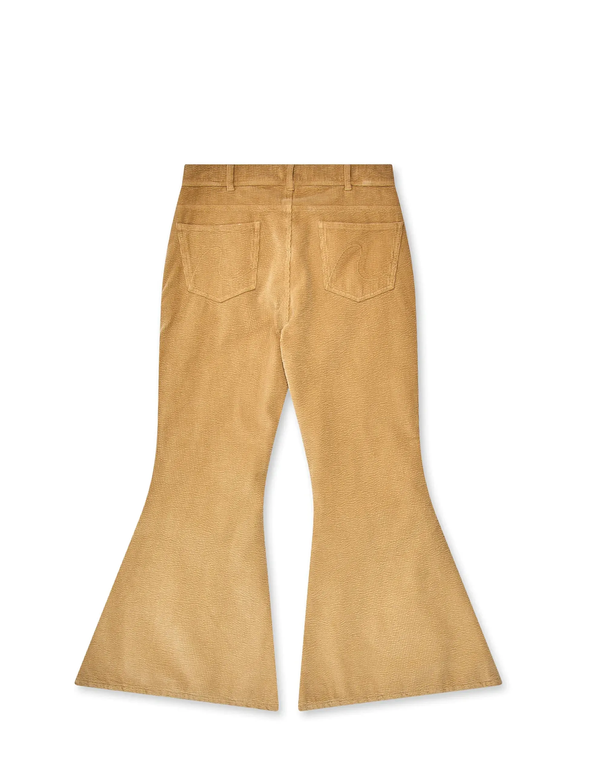 ERL UNISEX CORDUROY FLARED PANTS WOVEN