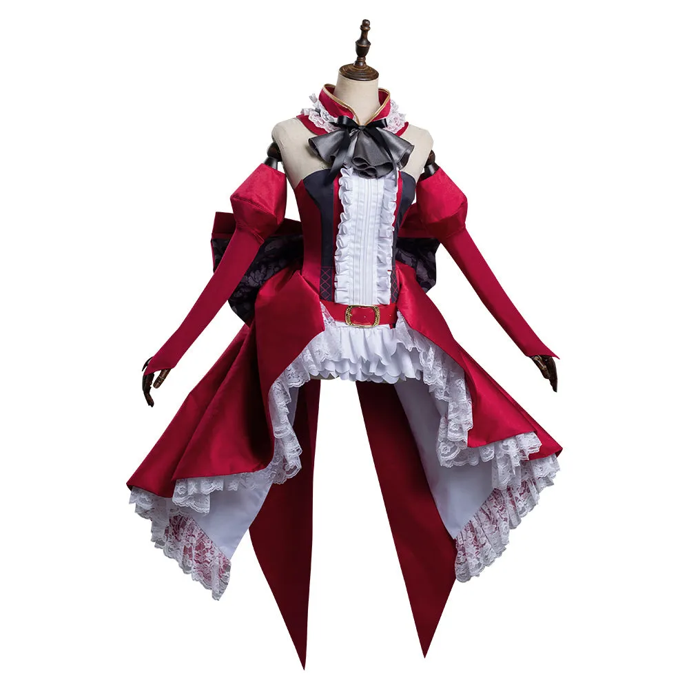 Fate/Grand Order FGO Tristan Halloween Carnival Suit Cosplay Costume Jumpsuit Outfits