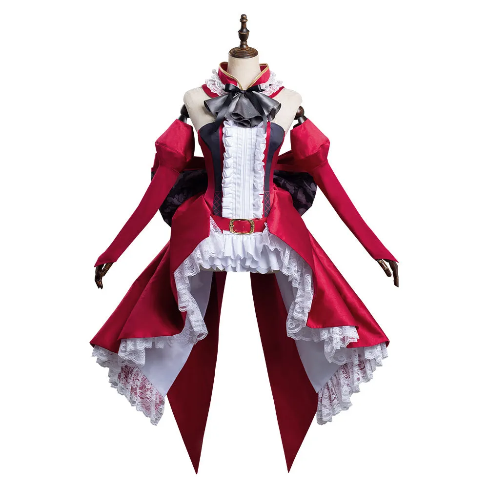 Fate/Grand Order FGO Tristan Halloween Carnival Suit Cosplay Costume Jumpsuit Outfits