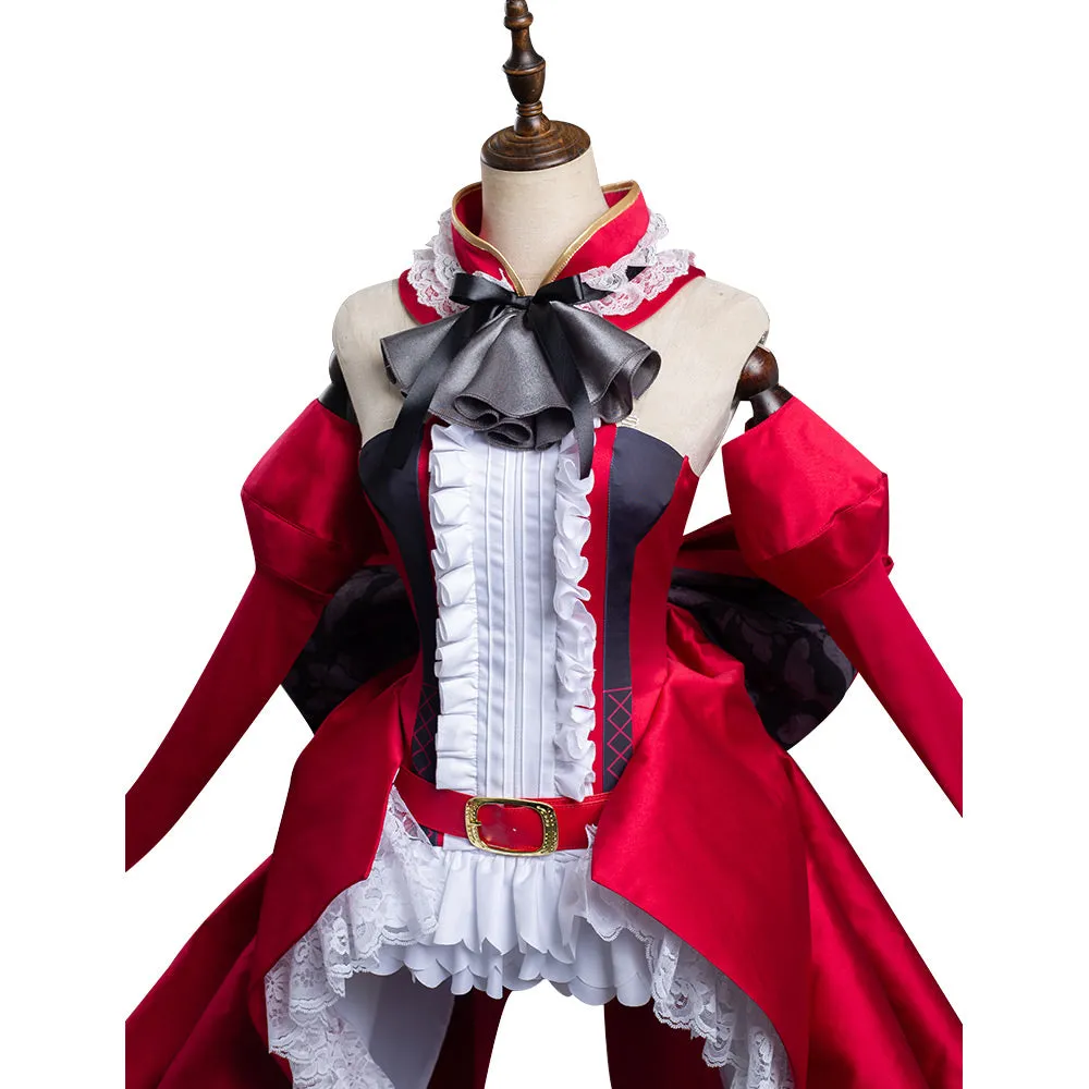 Fate/Grand Order FGO Tristan Halloween Carnival Suit Cosplay Costume Jumpsuit Outfits