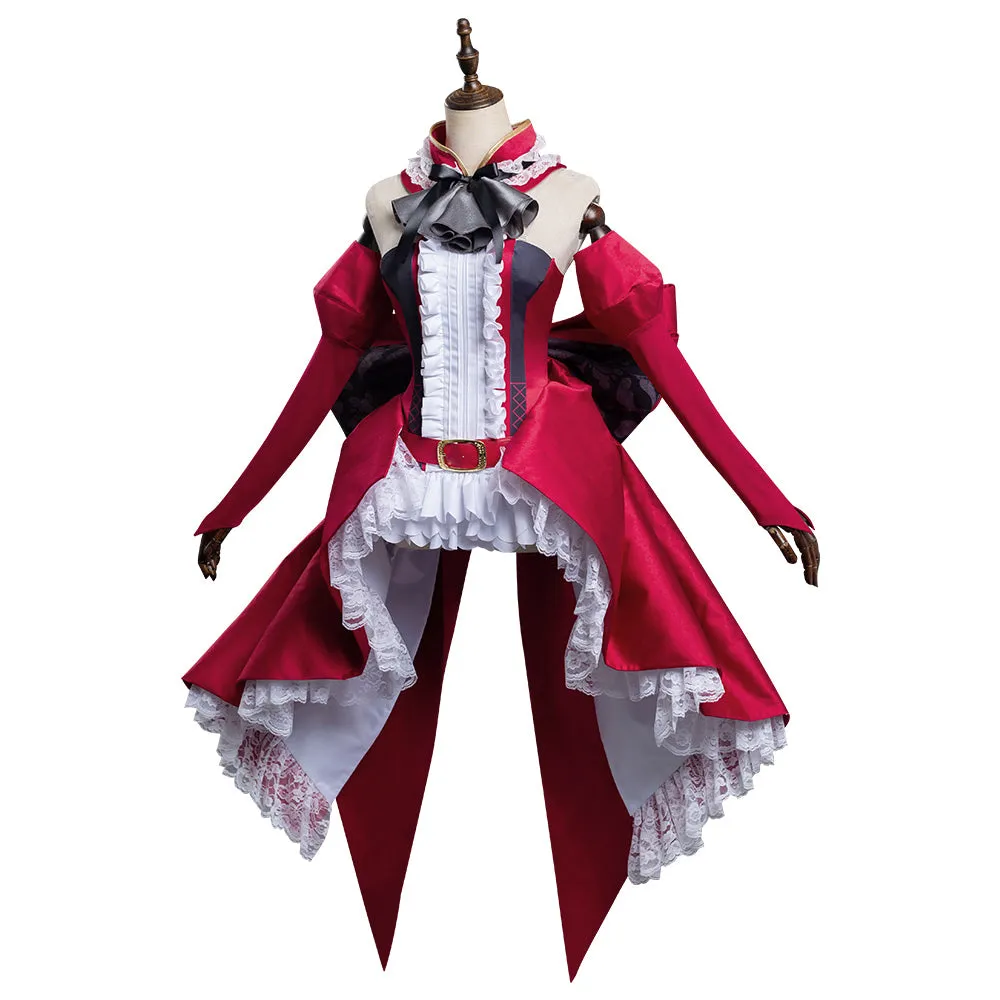 Fate/Grand Order FGO Tristan Halloween Carnival Suit Cosplay Costume Jumpsuit Outfits