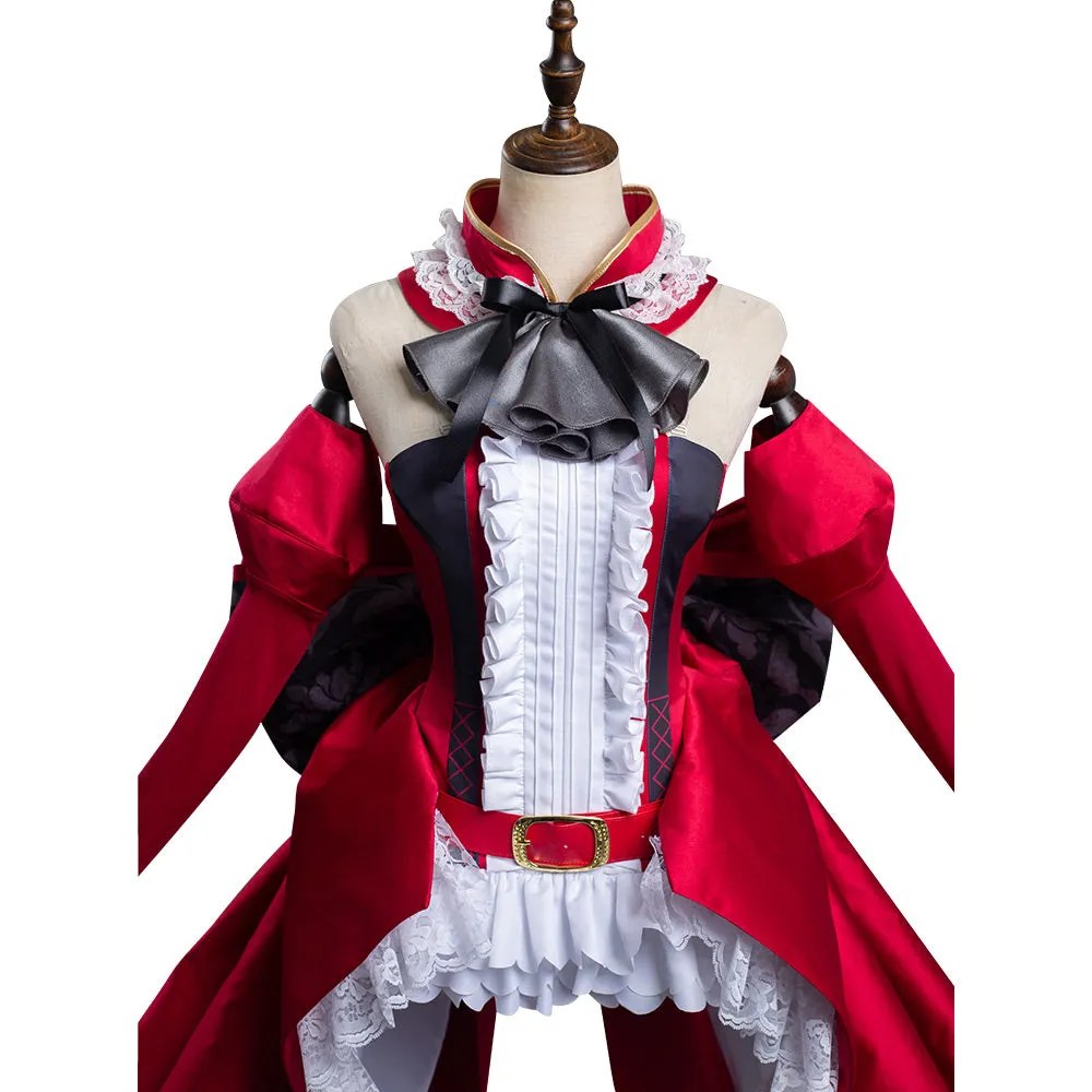 Fate/Grand Order FGO Tristan Halloween Carnival Suit Cosplay Costume Jumpsuit Outfits