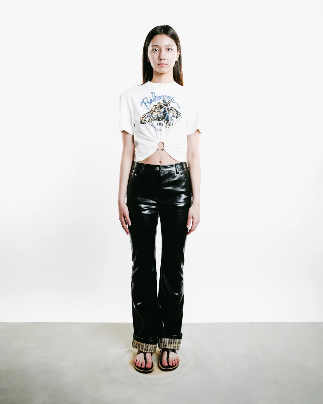 Faux Leather Pants