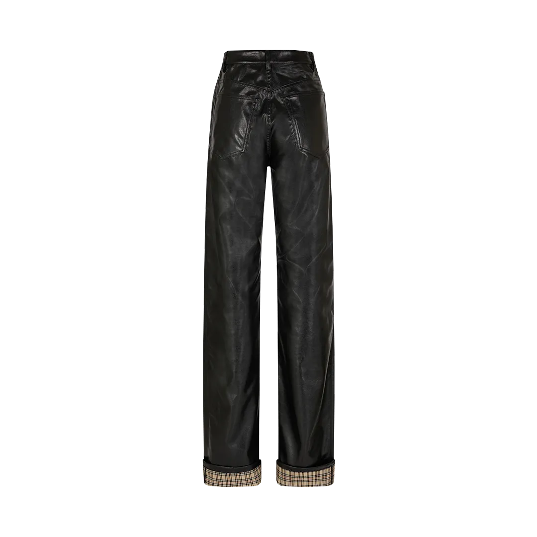Faux Leather Pants