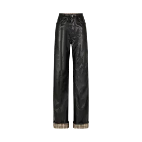 Faux Leather Pants