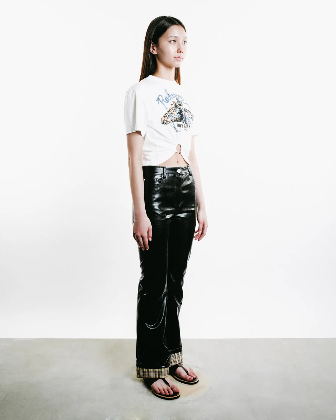 Faux Leather Pants