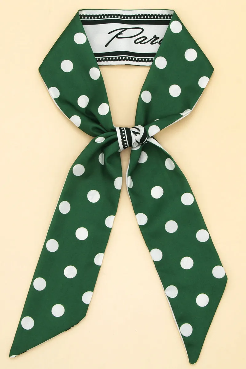 FLORAL PRINT FASHIONABLE TWILLY SCARF