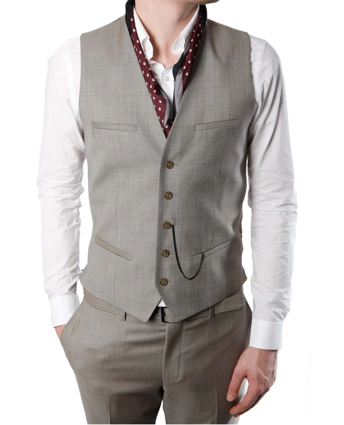 Gilet Beige
