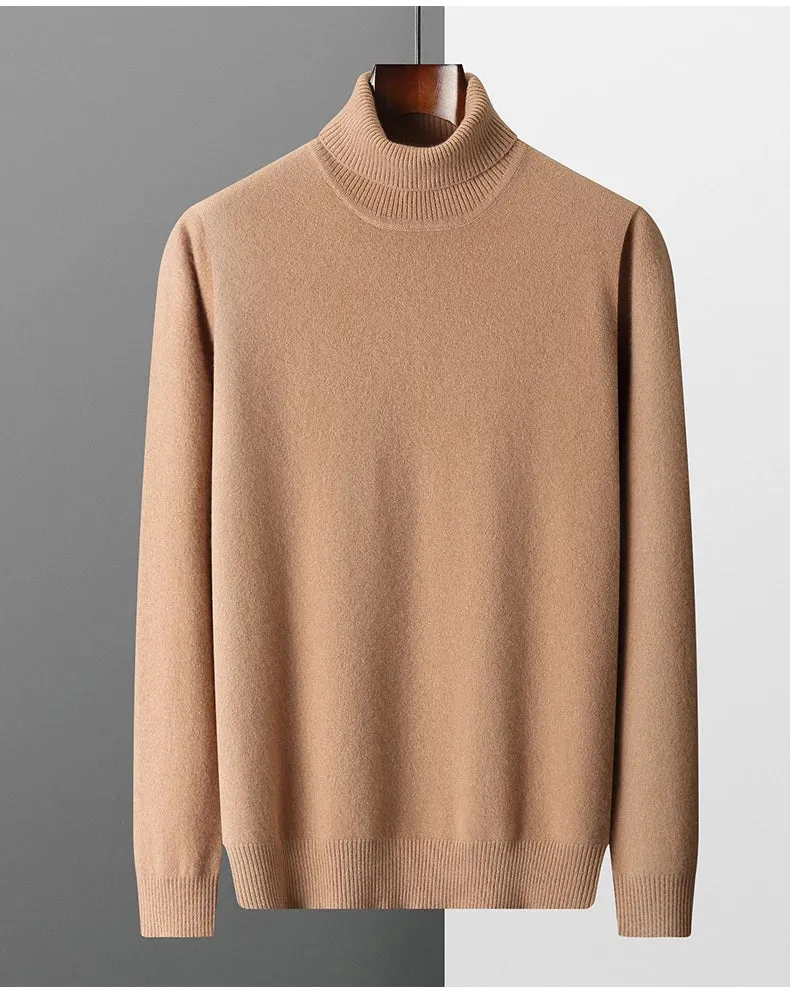 Giovanni Cashmere Turtleneck Sweater