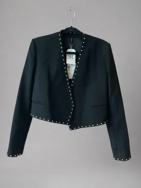 HELMUT LANG Studded Suit Jacket - Size 0