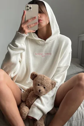 Hip-hop Ripped Pullover Hooded Sweater