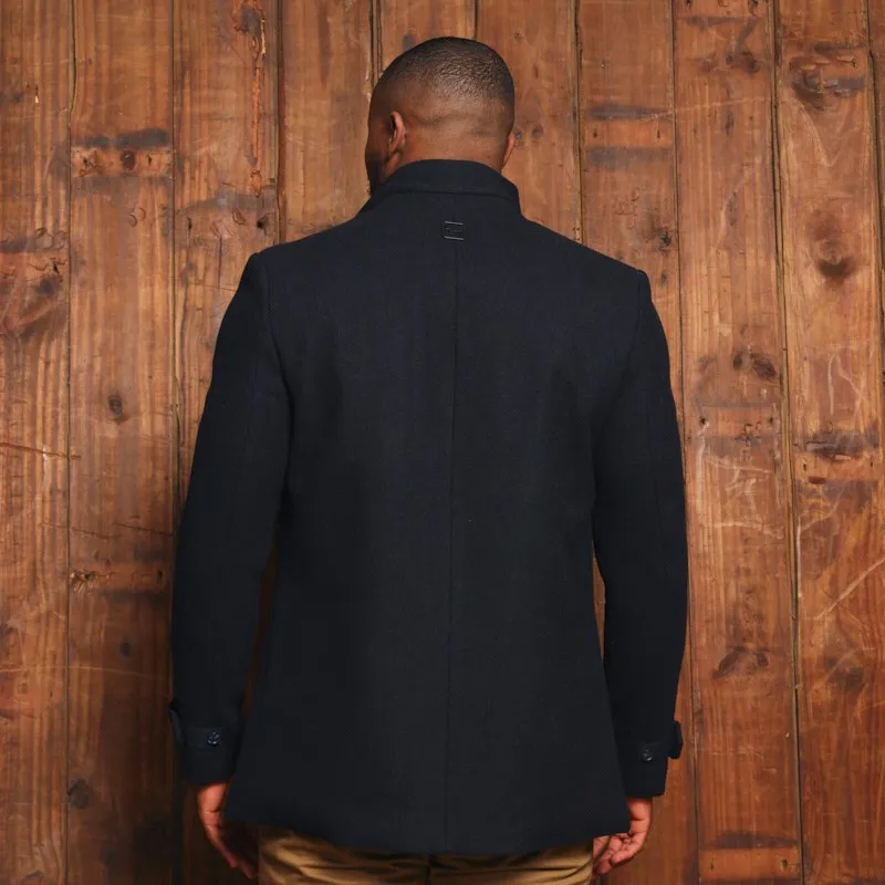 Houghton Wool Coat - Midnight