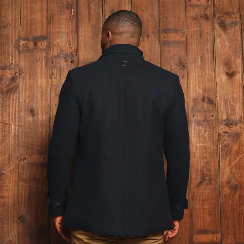 Houghton Wool Coat - Midnight