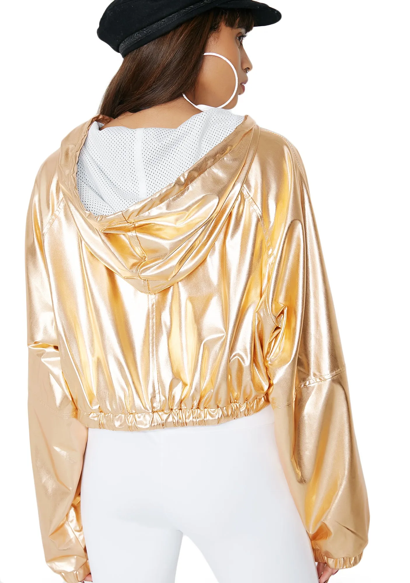 In A Flash Cropped Windbreaker