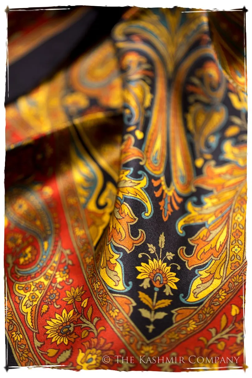 Isabélla of Aragon Cashmere Square Silk Scarf