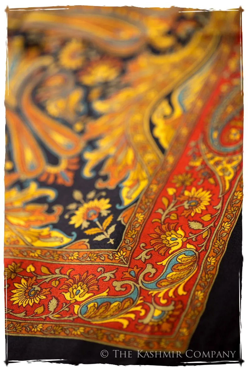 Isabélla of Aragon Cashmere Square Silk Scarf