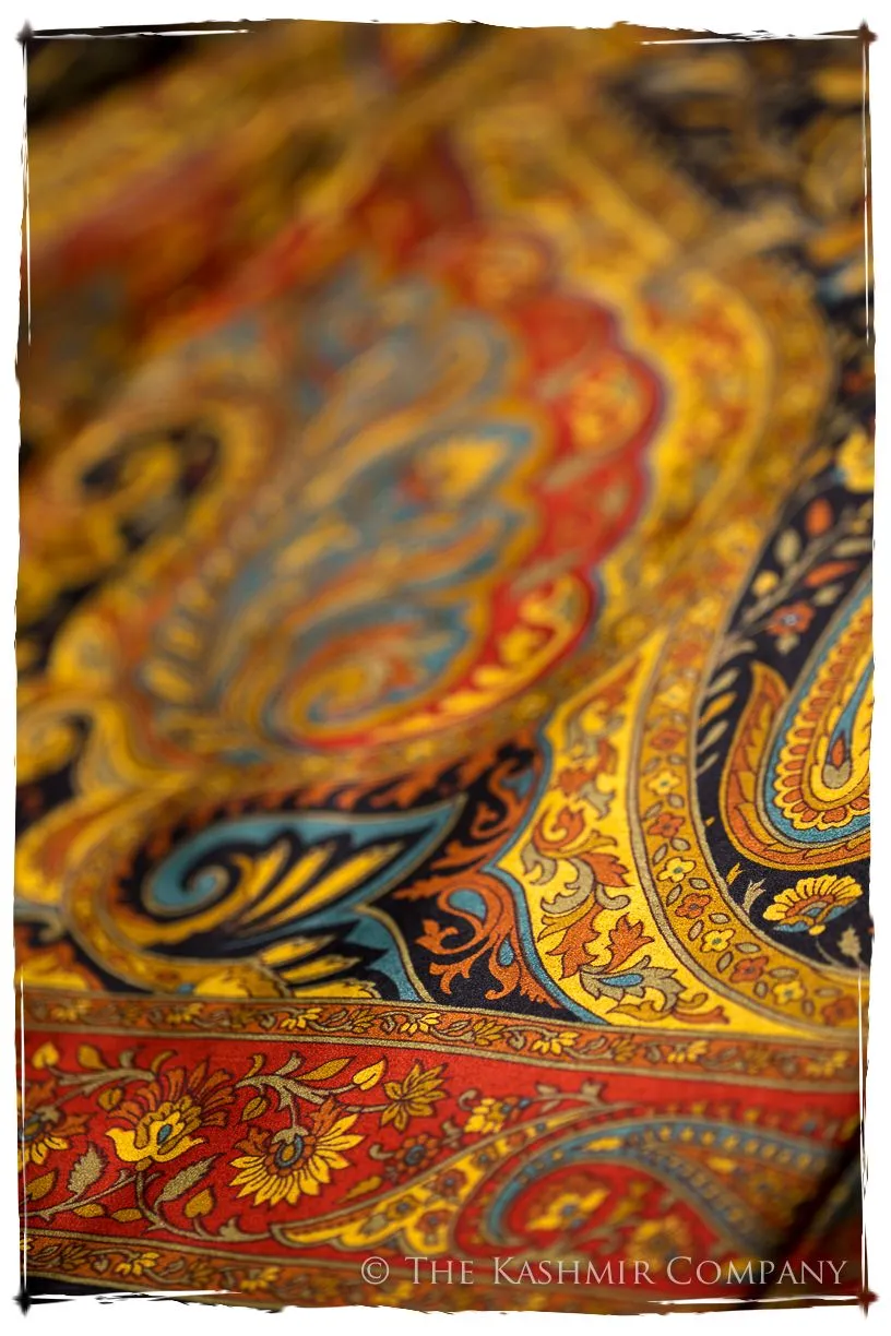 Isabélla of Aragon Cashmere Square Silk Scarf