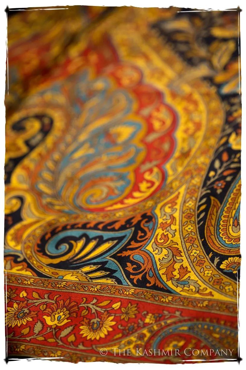 Isabélla of Aragon Cashmere Square Silk Scarf