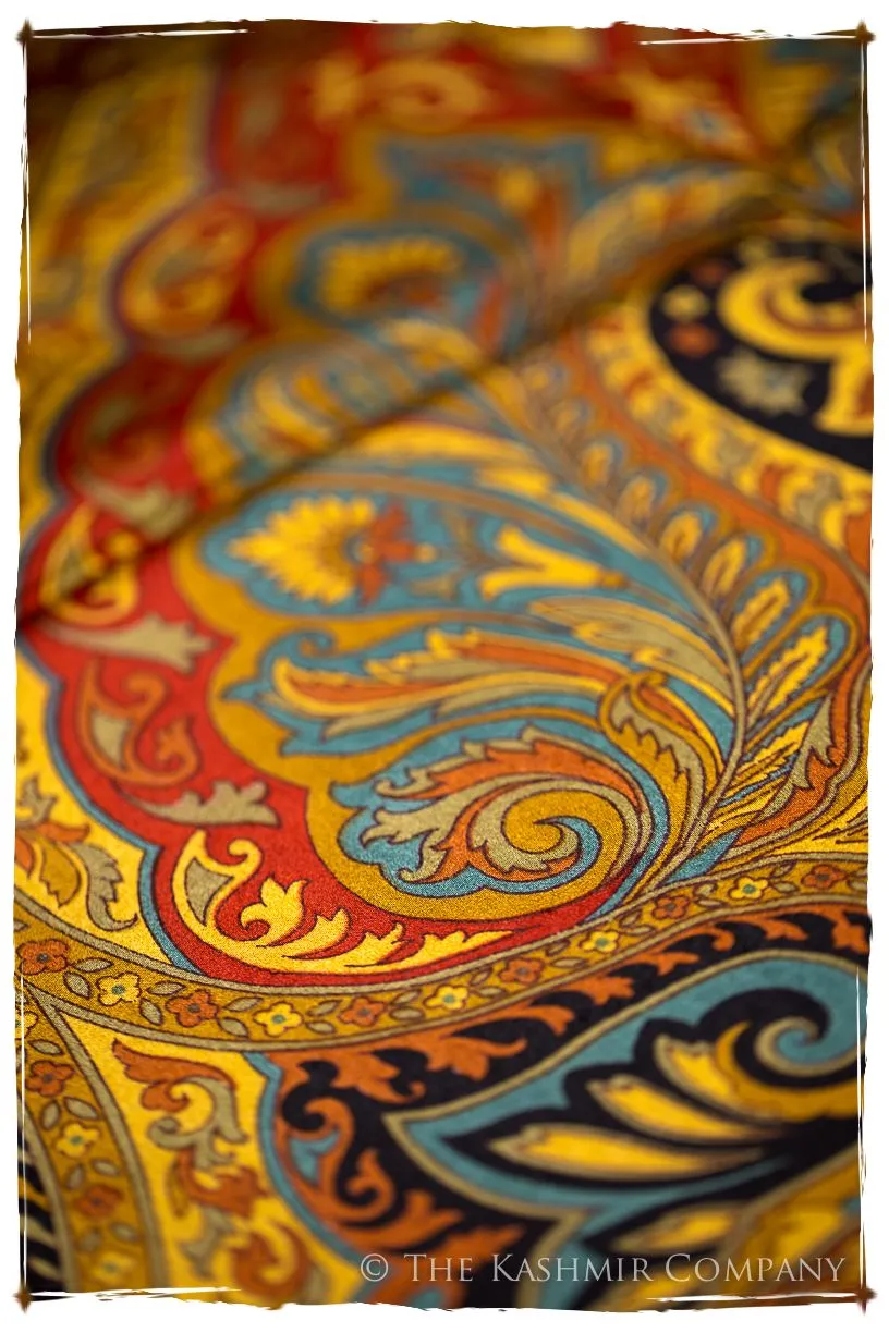 Isabélla of Aragon Cashmere Square Silk Scarf