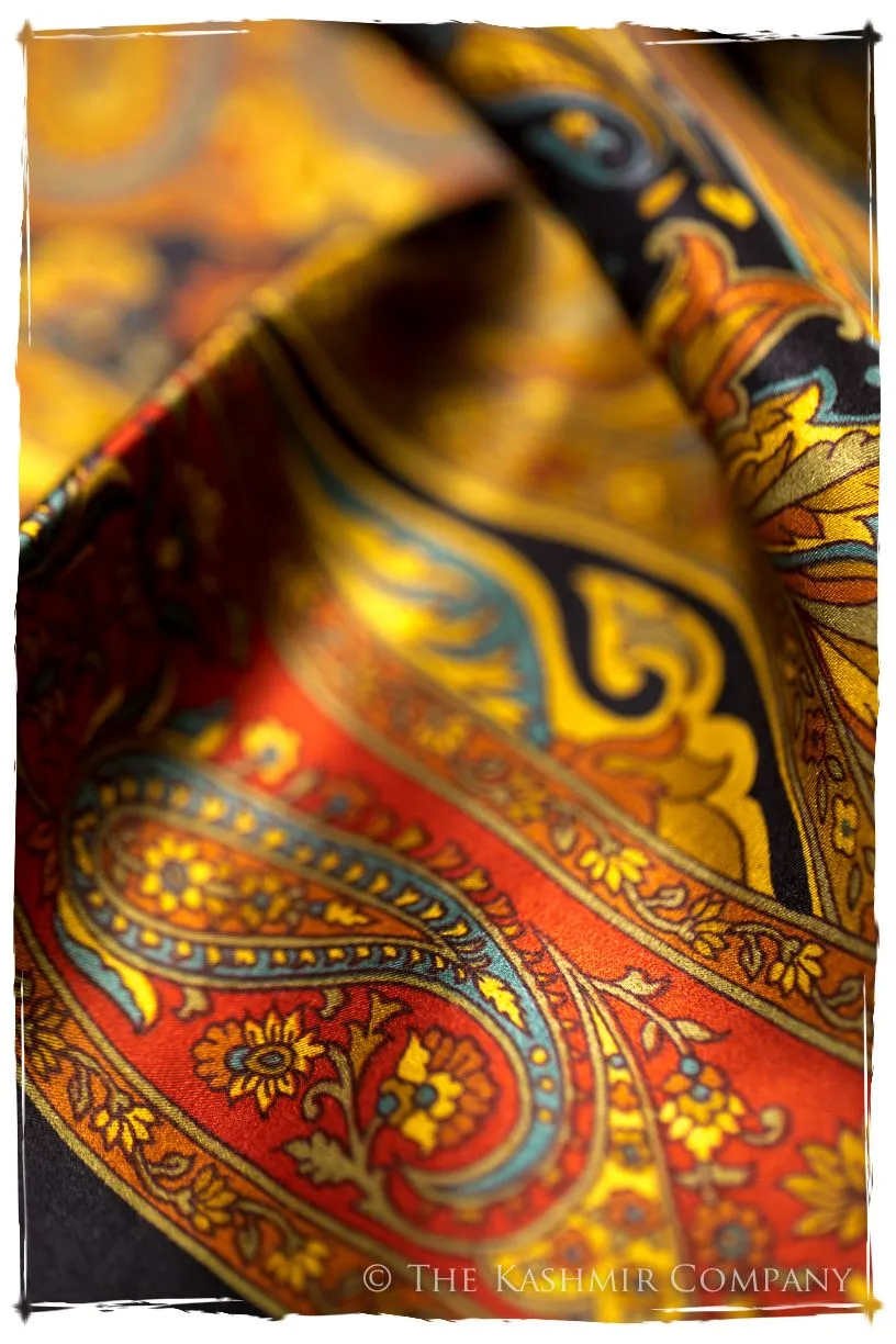 Isabélla of Aragon Cashmere Square Silk Scarf