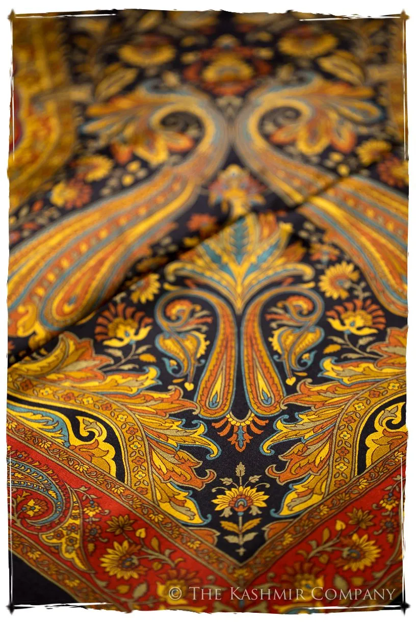 Isabélla of Aragon Cashmere Square Silk Scarf