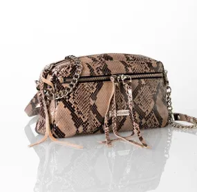 Jacki Easlick Python Crossbody
