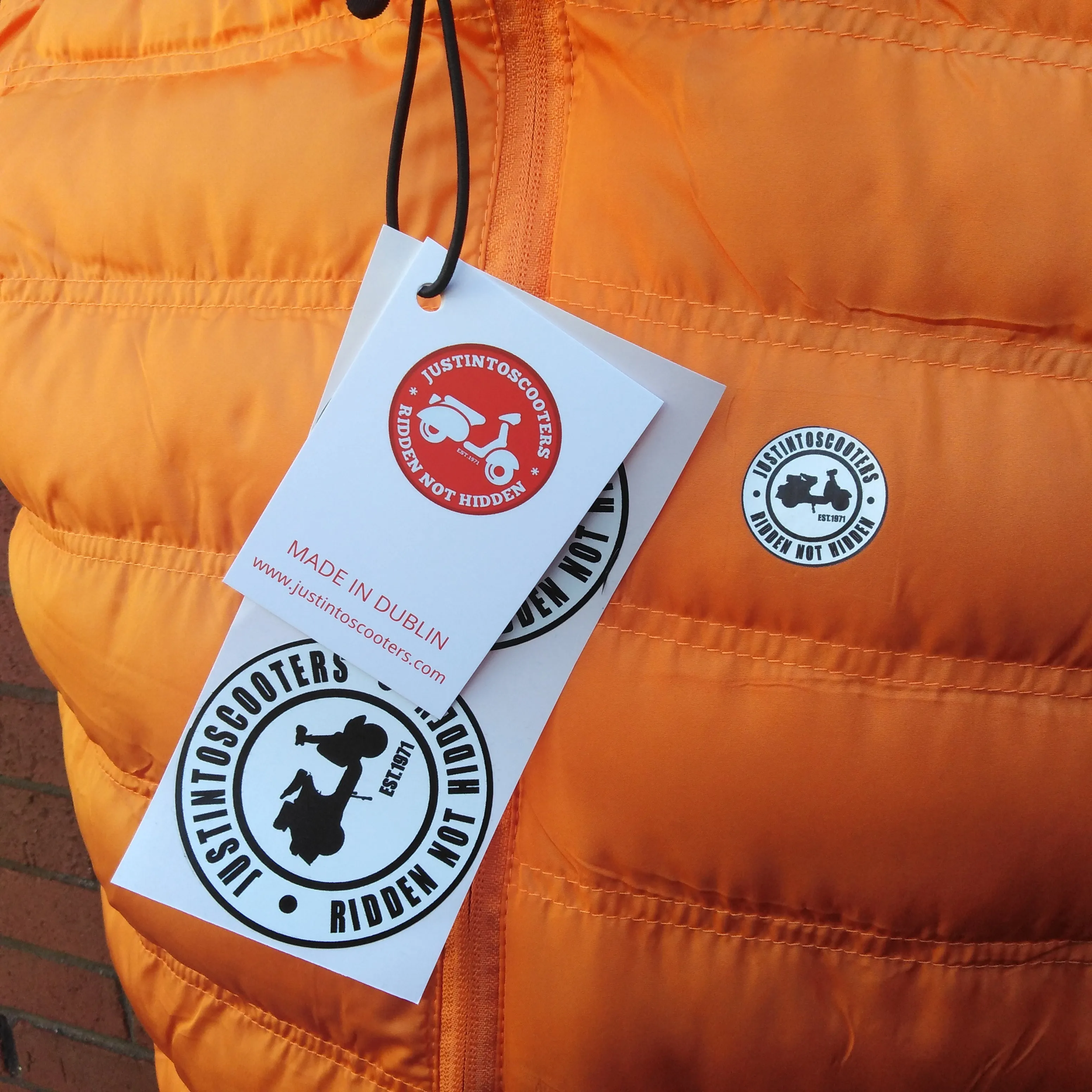 JUSTINTOSCOOTERS SUPERLIGHT GILET JACKET