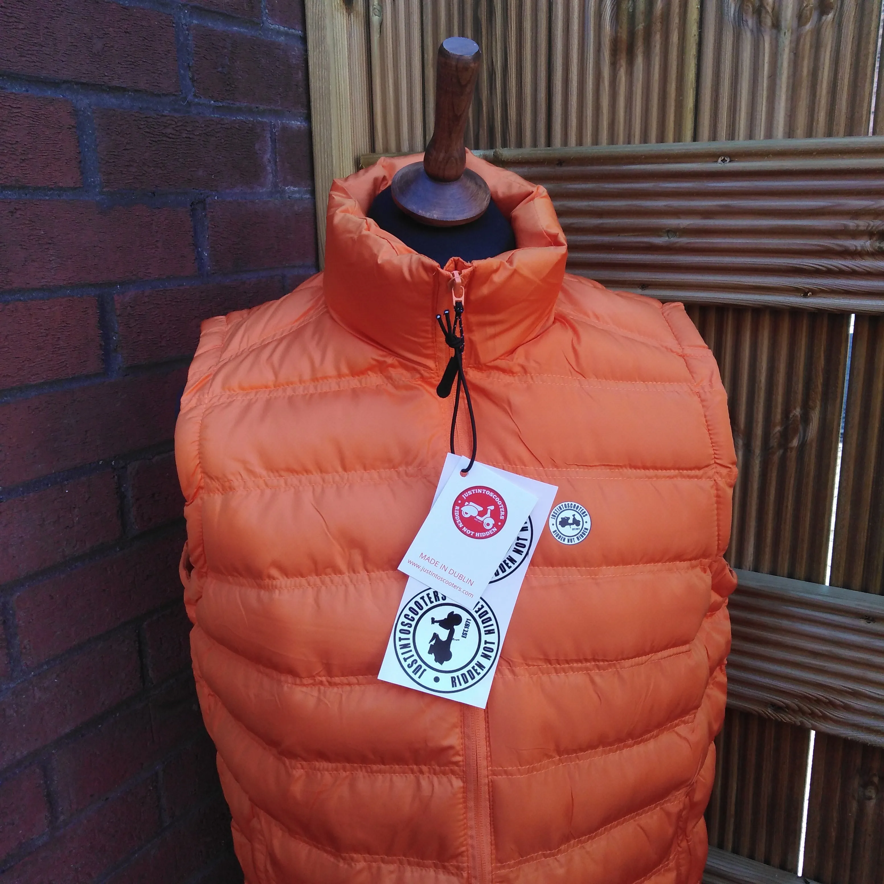 JUSTINTOSCOOTERS SUPERLIGHT GILET JACKET