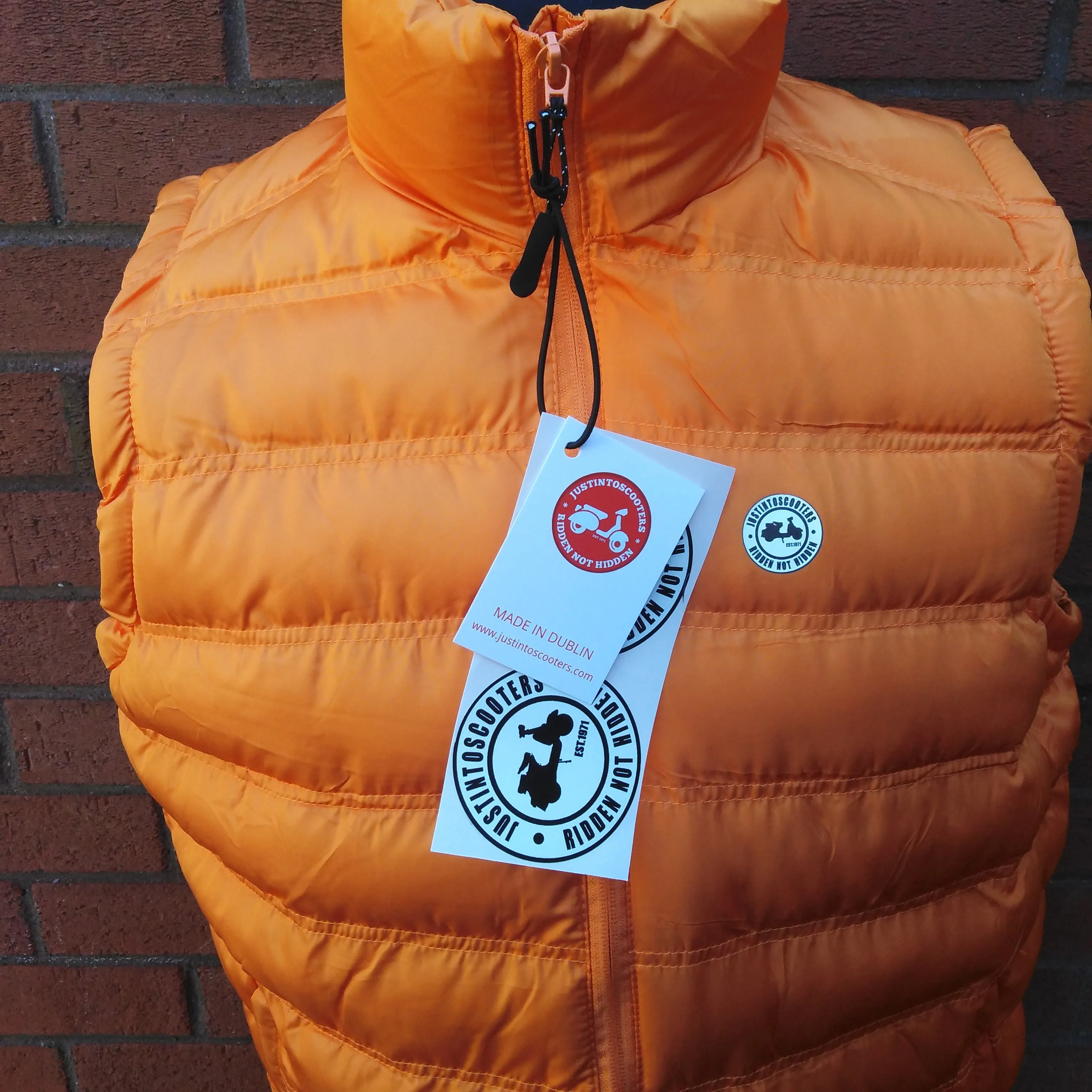 JUSTINTOSCOOTERS SUPERLIGHT GILET JACKET